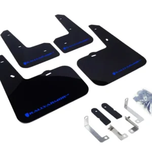 Don’t Miss Out Rally Armor 12-18 Hyundai Veloster Black UR Mud Flap w/ Blue Logo