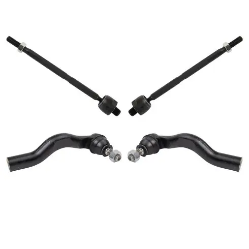 Honda CR-V Front Driver & Passenger Side 4 Piece Tie Rod Set TRQ PSA44092 Popular