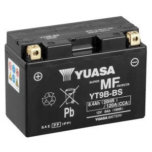 YUASA -  YT9B-BS(WC) 12V AGM Motorcycle Battery Top Rated