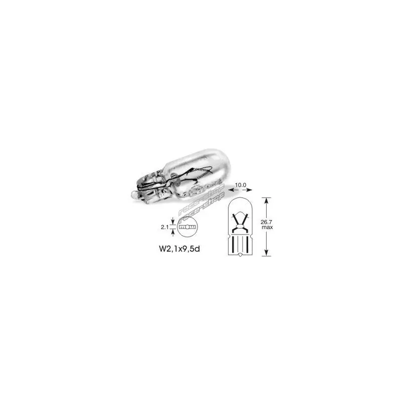 ELTA VISION PRO 12V 3W car light bulb W2.1×9.5d W3W (1pcs) Best Seller