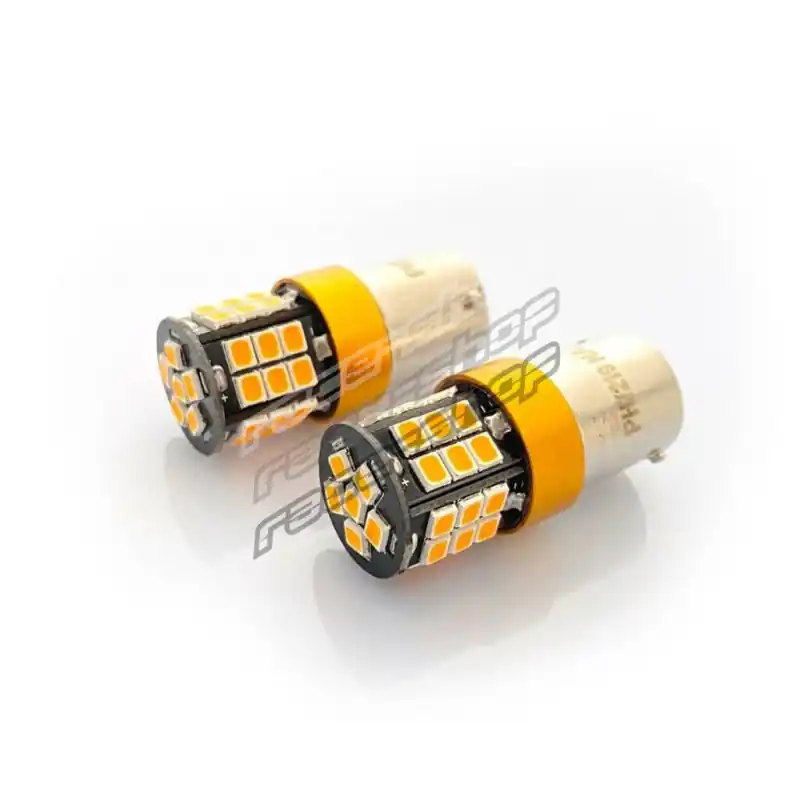 Factory Price PHOTON LED EXCLUSIVE SERIES PR21W car light bulb 12-24V 21W BA15s red CAN (2pcs)